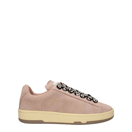 Lanvin Rosa Leder Niedrige Schuhe