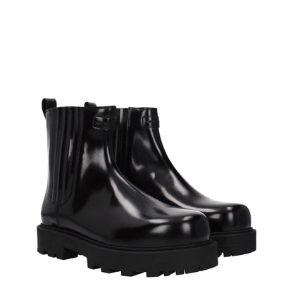 Givenchy – Schwarze Lederstiefeletten