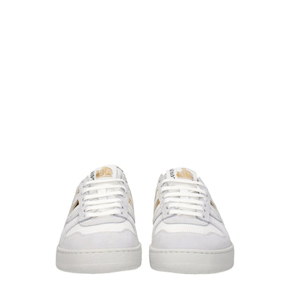 Lanvin Weiße Stoff-Low-Tops