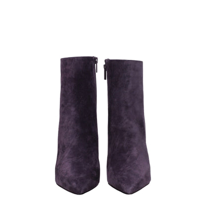Christian Louboutin – Lila Lederstiefeletten