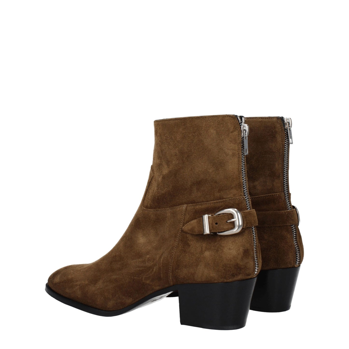 Celine Stiefeletten aus braunem Leder