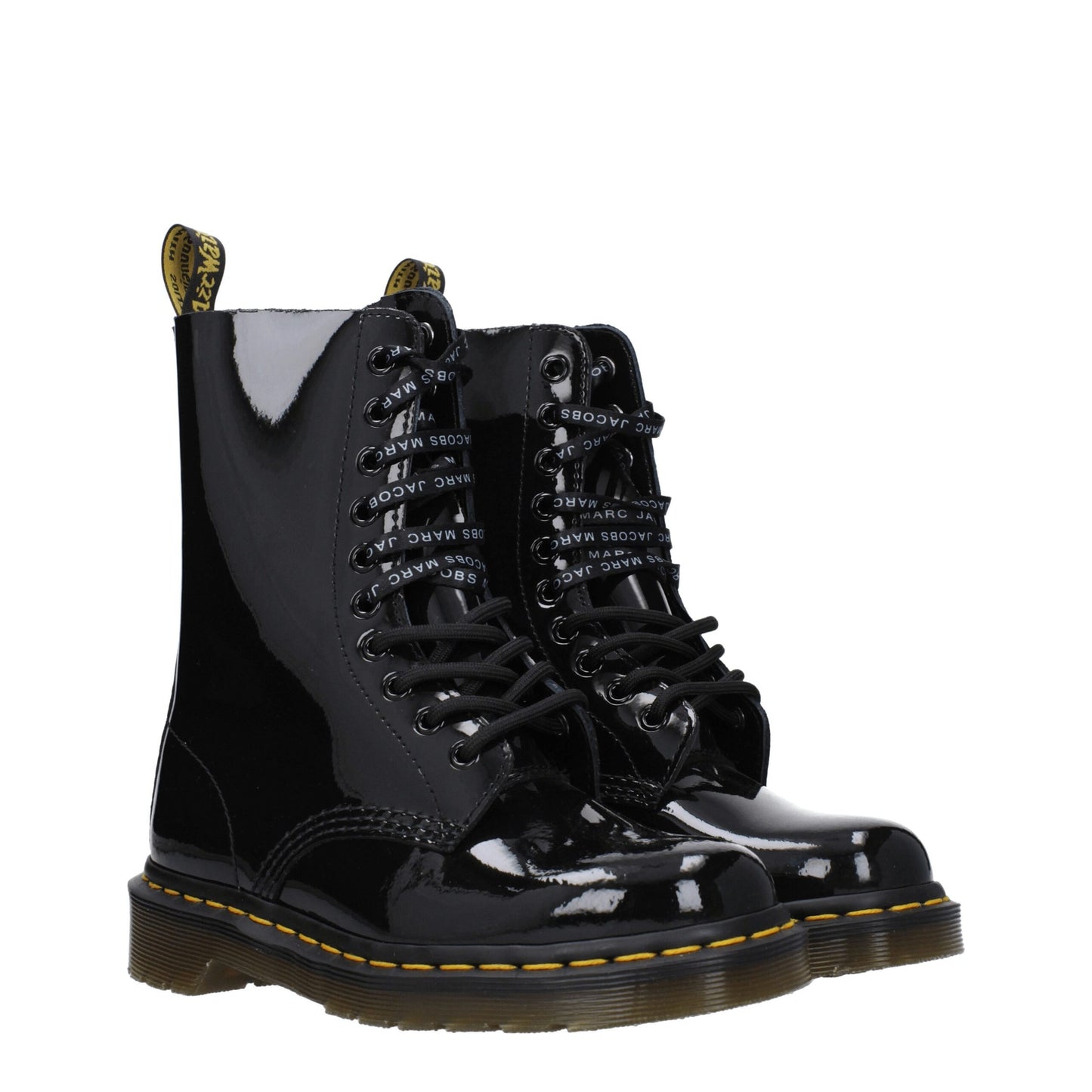 Bottines en cuir noir Dr. Martens