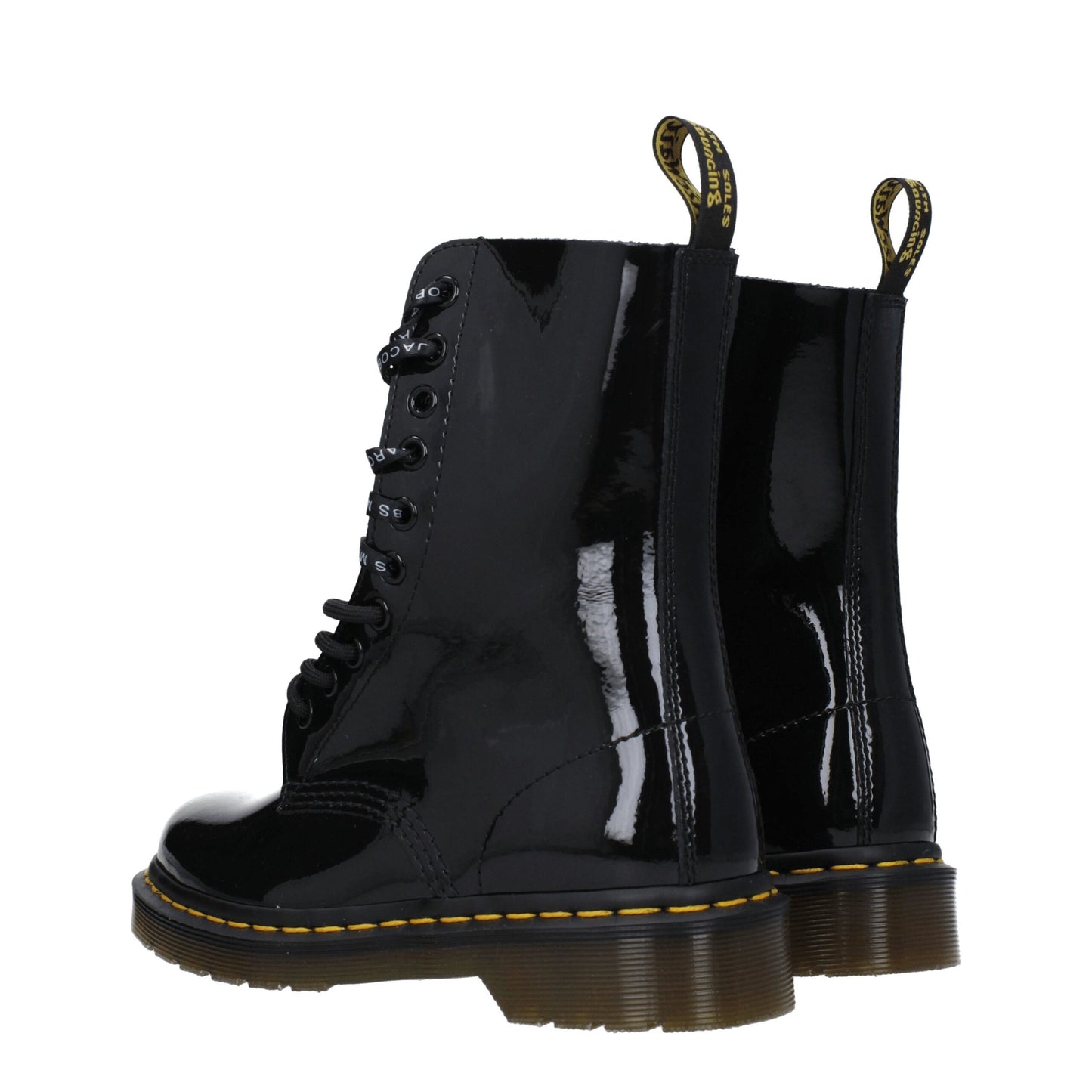 Bottines en cuir noir Dr. Martens