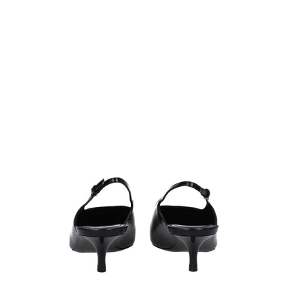 Givenchy – Schwarze Pumps aus Leder mit mittlerem Absatz