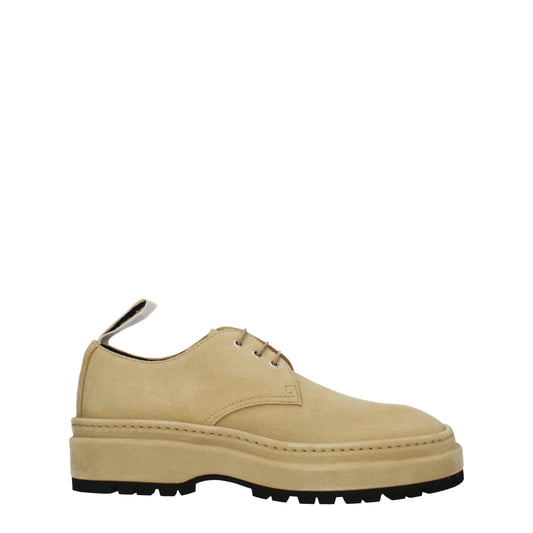 Jacquemus Beige Oxfords und Derbys aus Leder