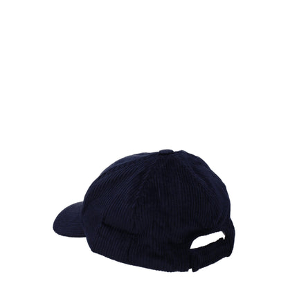 Isabel Marant Blaue Baumwollkappen (Baseballmütze)