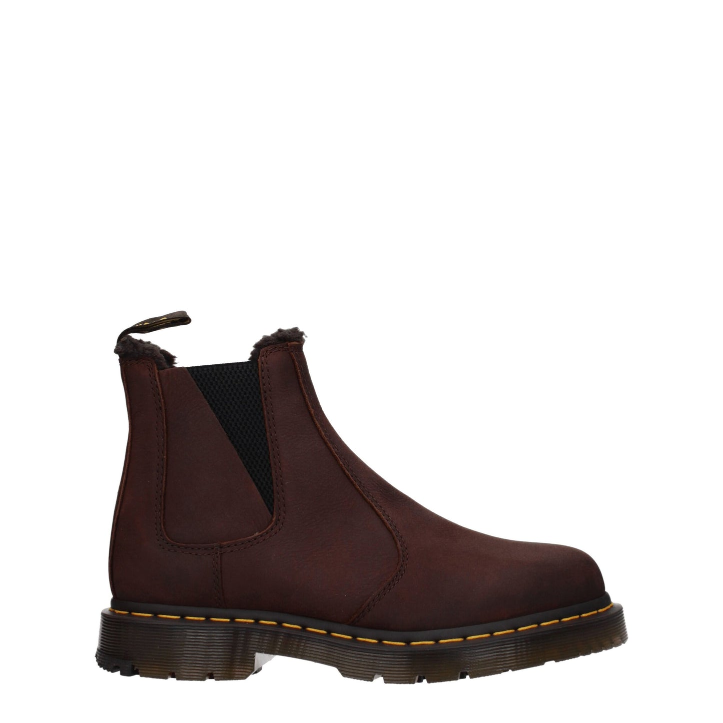 Dr. Martens – Braune Lederstiefeletten