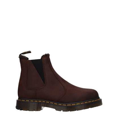 Dr. Martens – Braune Lederstiefeletten