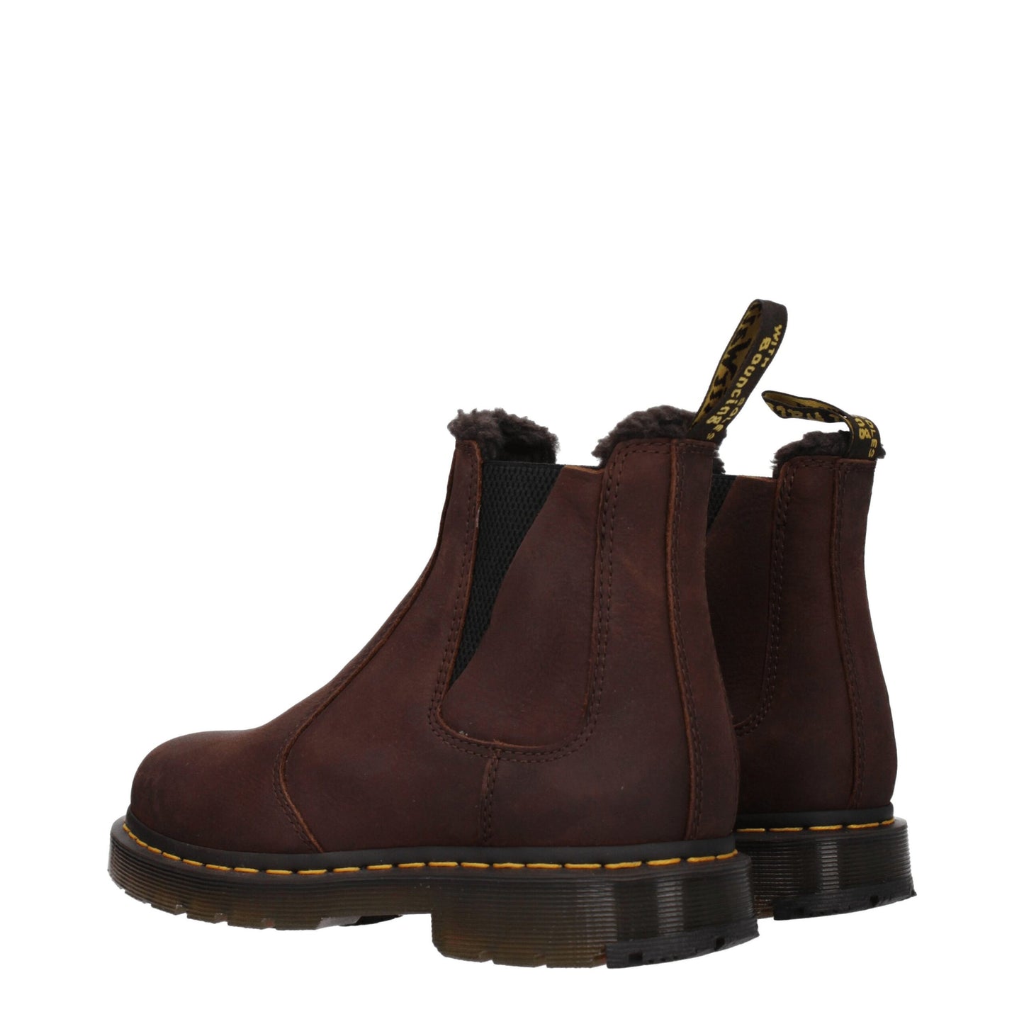 Dr. Martens – Braune Lederstiefeletten