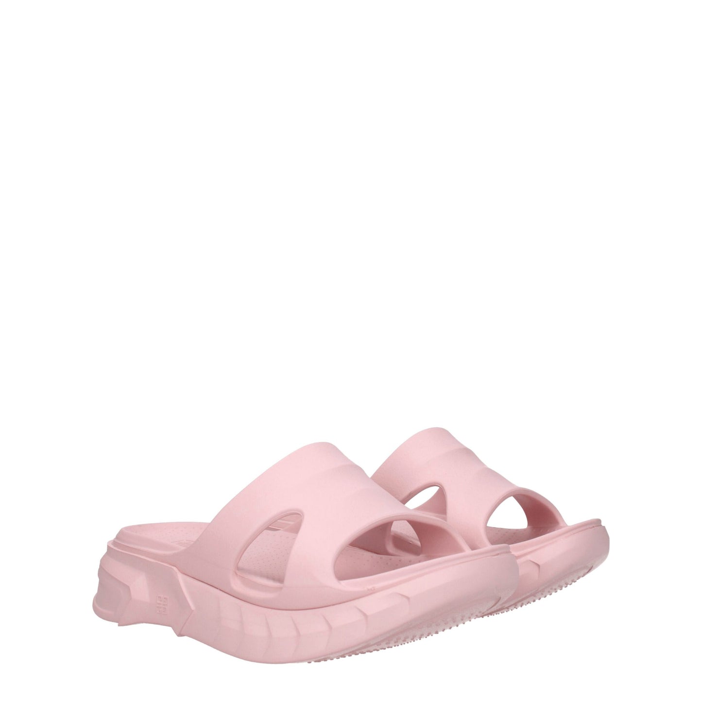 Givenchy Rosa Baumwoll-Hausschuhe Sandalen