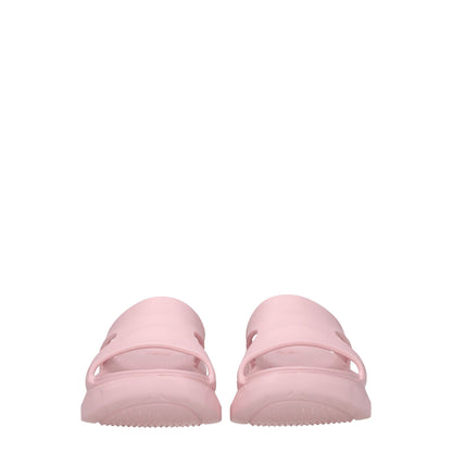 Givenchy Rosa Baumwoll-Hausschuhe Sandalen
