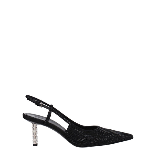 Givenchy – Schwarze Pumps mit hohem Absatz aus Stoff