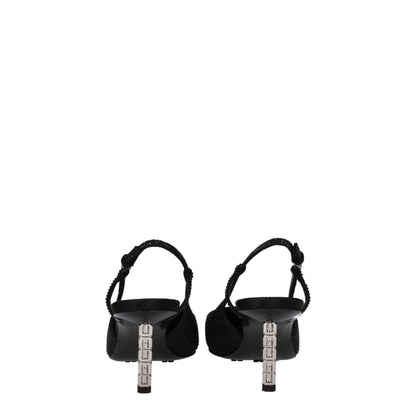 Givenchy – Schwarze Pumps mit hohem Absatz aus Stoff
