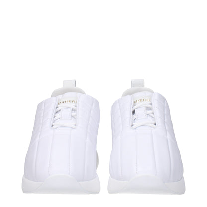 Burberry – Weiße Ledersneaker