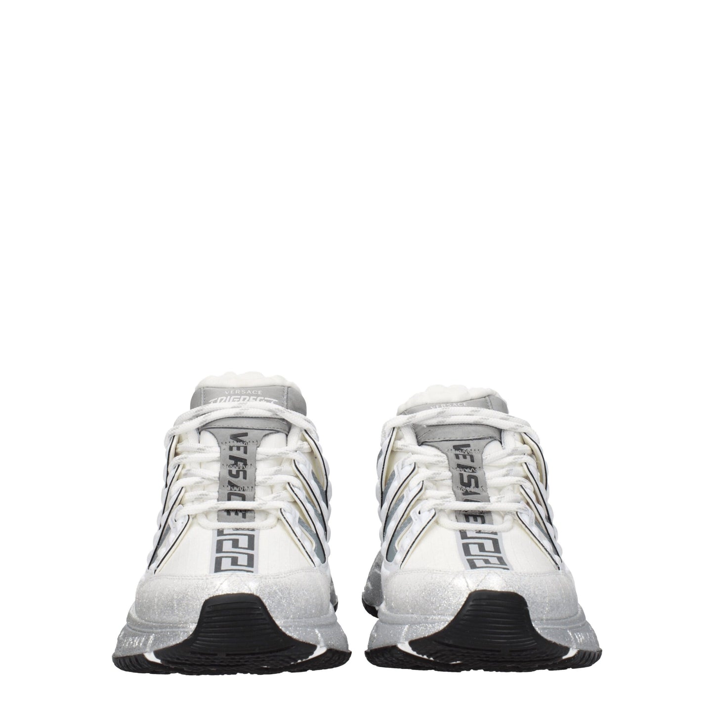 Versace Sportschuhe aus weißem Stoff