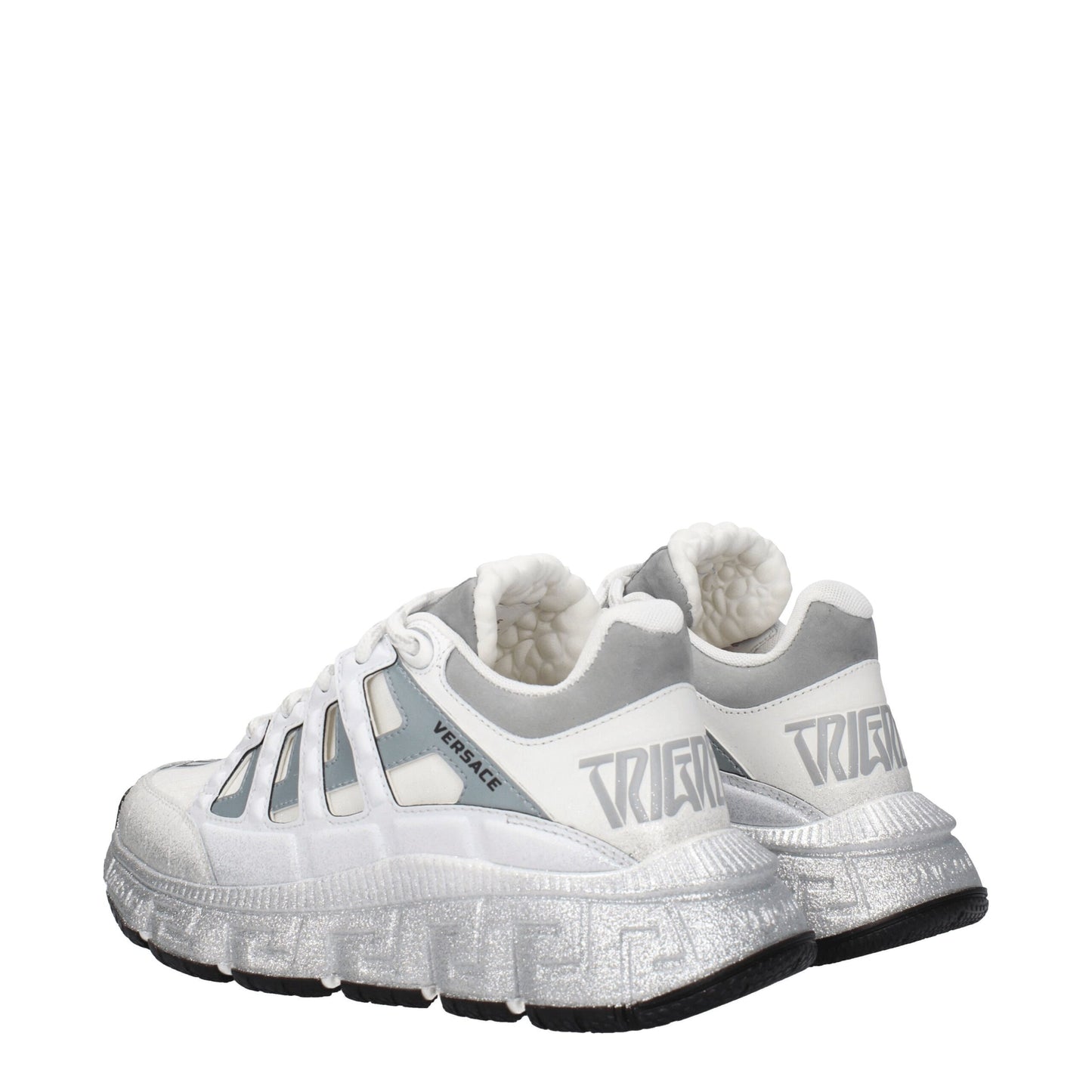 Versace Sportschuhe aus weißem Stoff