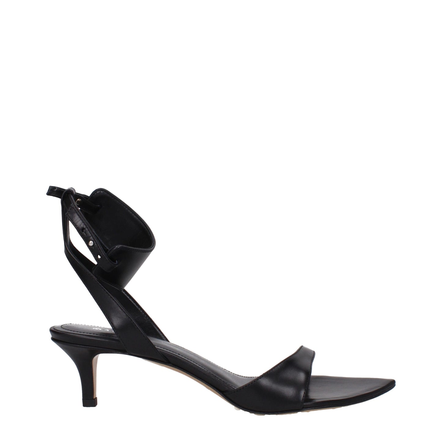 Isabel Marant – Flache Sandalen aus schwarzem Leder