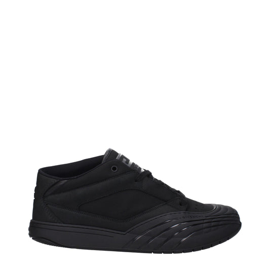 Givenchy – Niedrige Sneakers aus schwarzem Stoff