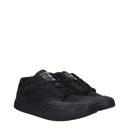 Givenchy – Niedrige Sneakers aus schwarzem Stoff