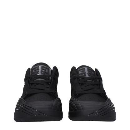 Givenchy – Niedrige Sneakers aus schwarzem Stoff