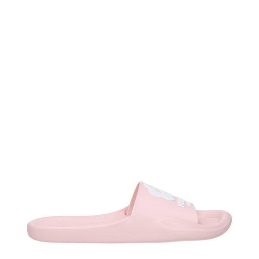 Kenzo Rosa Baumwoll-Hausschuhe Sandalen