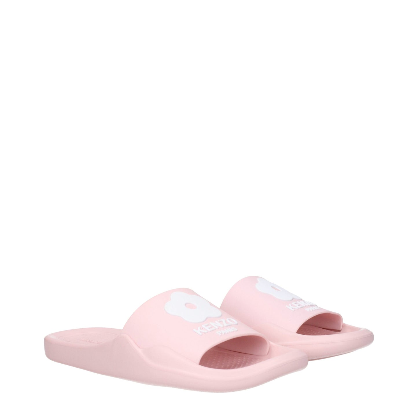Kenzo Rosa Baumwoll-Hausschuhe Sandalen