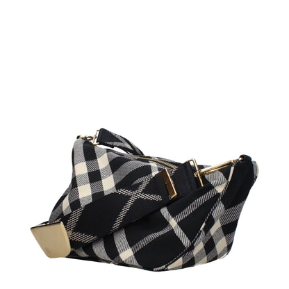 Burberry – Umhängetaschen aus schwarzem Stoff