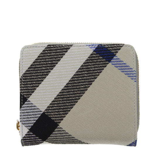 Burberry Beige Stoff Geldbörsen