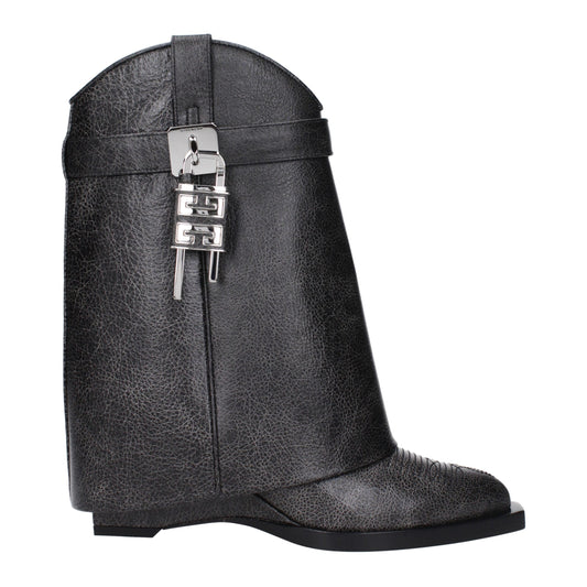 Givenchy – Schwarze Lederstiefeletten