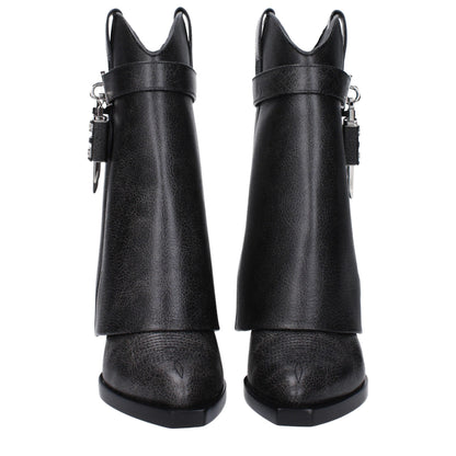 Givenchy – Schwarze Lederstiefeletten