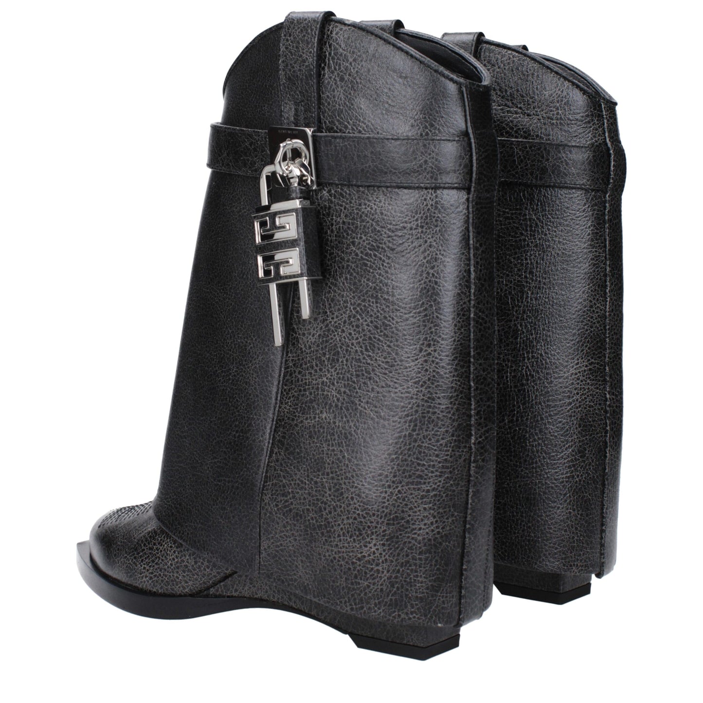 Givenchy – Schwarze Lederstiefeletten
