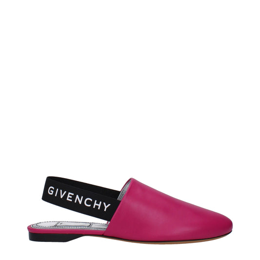 Givenchy Rosa Flache Ledersandalen