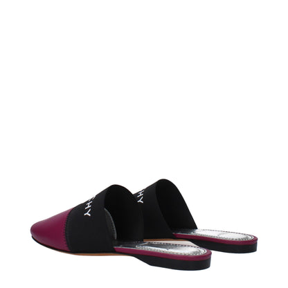 Givenchy Lila Leder-Slipper-Sandalen