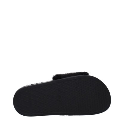 Givenchy – Schwarze Hausschuhe aus Baumwolle