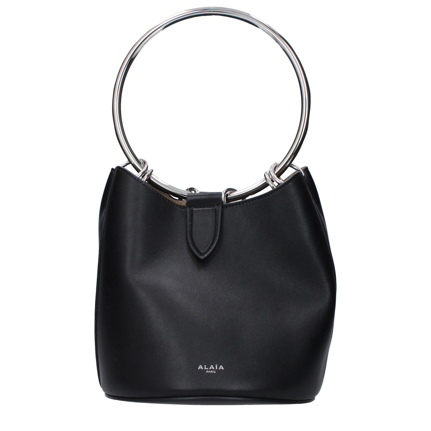 Sacs à main en cuir noir Alaïa