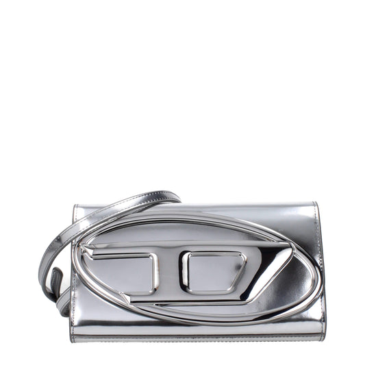 Diesel Graue Leder Clutches