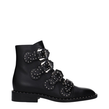 Givenchy – Schwarze Lederstiefeletten