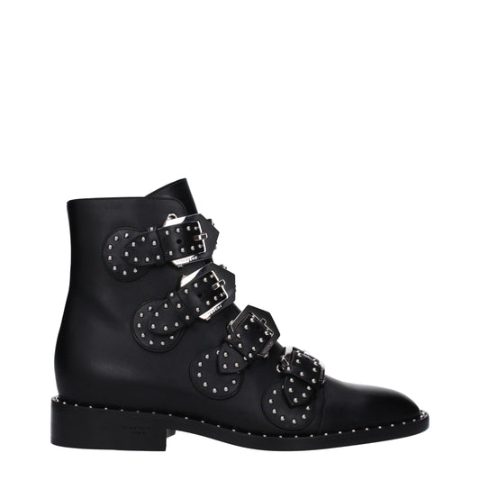 Givenchy – Schwarze Lederstiefeletten