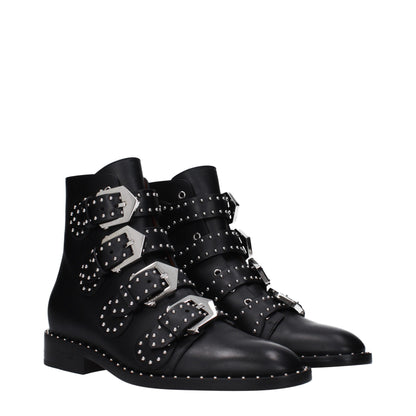 Givenchy – Schwarze Lederstiefeletten