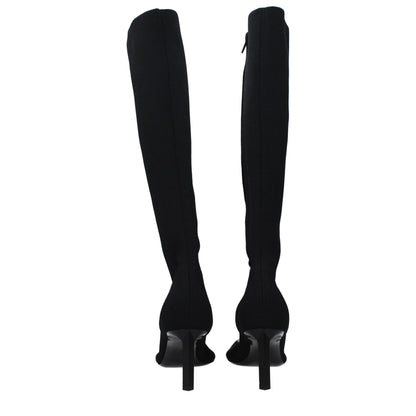 Givenchy – Schwarze Schnürstiefel aus Stoff