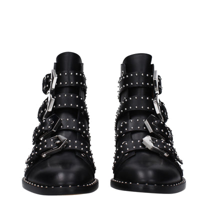 Givenchy – Schwarze Lederstiefeletten