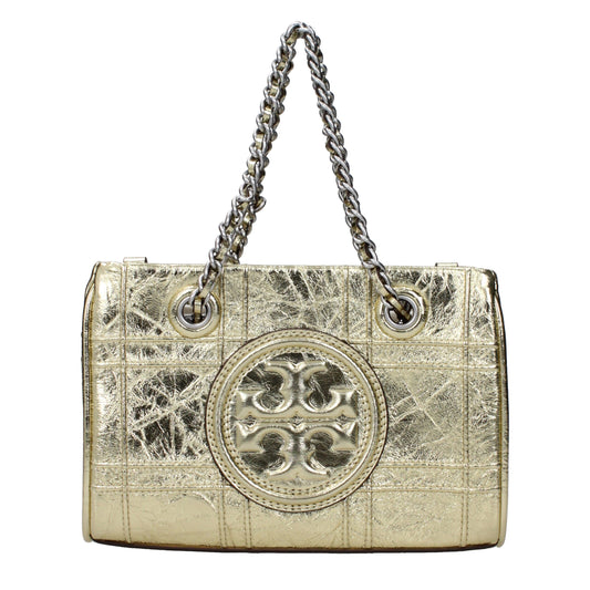 Sacs à main en cuir doré Tory Burch