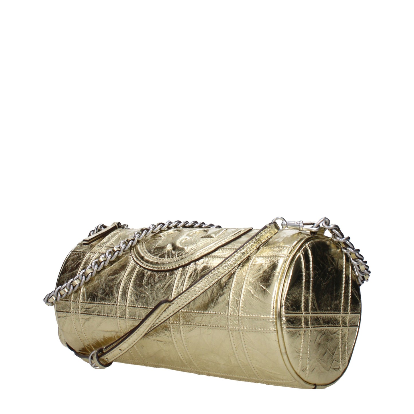 Tory Burch Gold Leder Schultertaschen