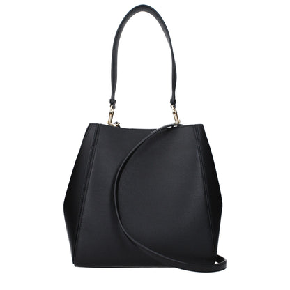 Tory Burch Schwarze Leder-Umhängetaschen