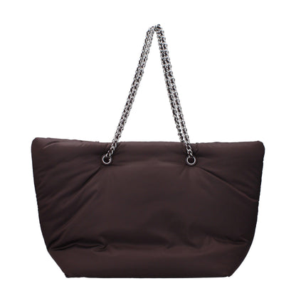 Tory Burch Lila Stoff Schultertaschen