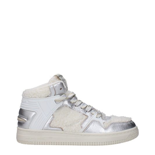Philippe Model Graue Leder High-Tops