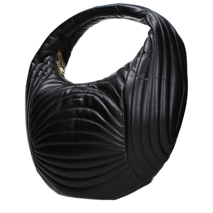 Salvatore Ferragamo Schwarze Lederhandtaschen