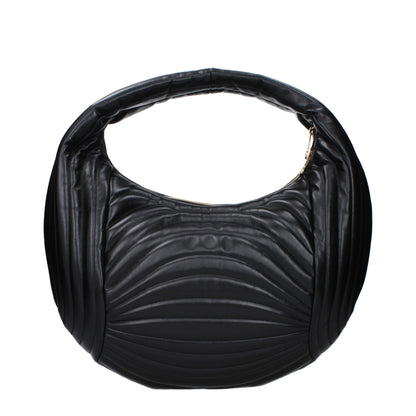 Salvatore Ferragamo Schwarze Lederhandtaschen