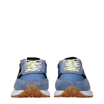 Philippe Model – Sportliche Sneakers aus blauem Stoff