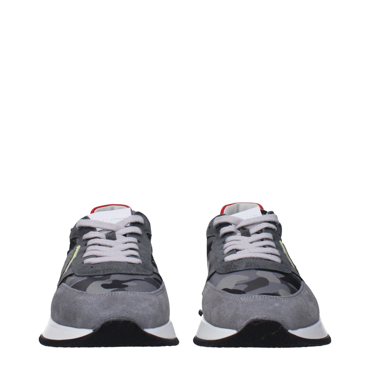 Philippe Model – Graue Stoff-Sneaker